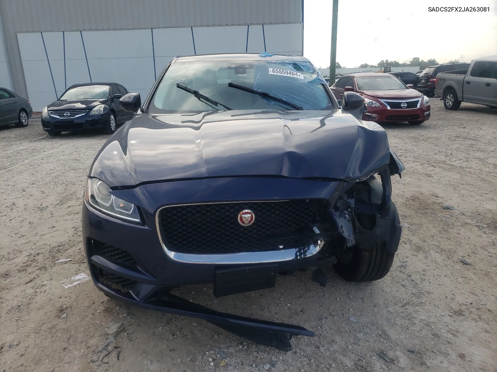 2018 Jaguar F-Pace VIN: SADCS2FX2JA263081 Lot: 65559404