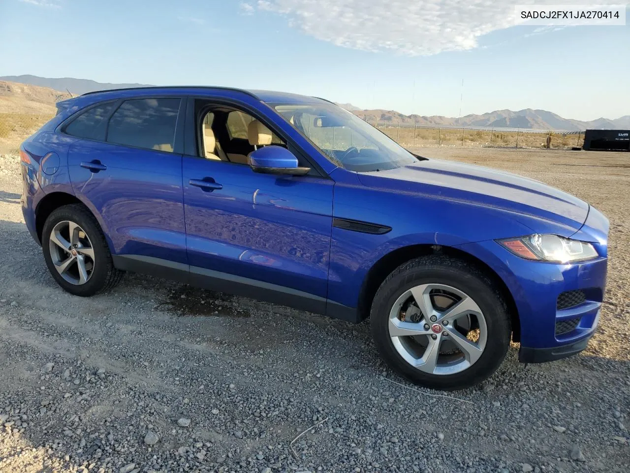 2018 Jaguar F-Pace Premium VIN: SADCJ2FX1JA270414 Lot: 66377324