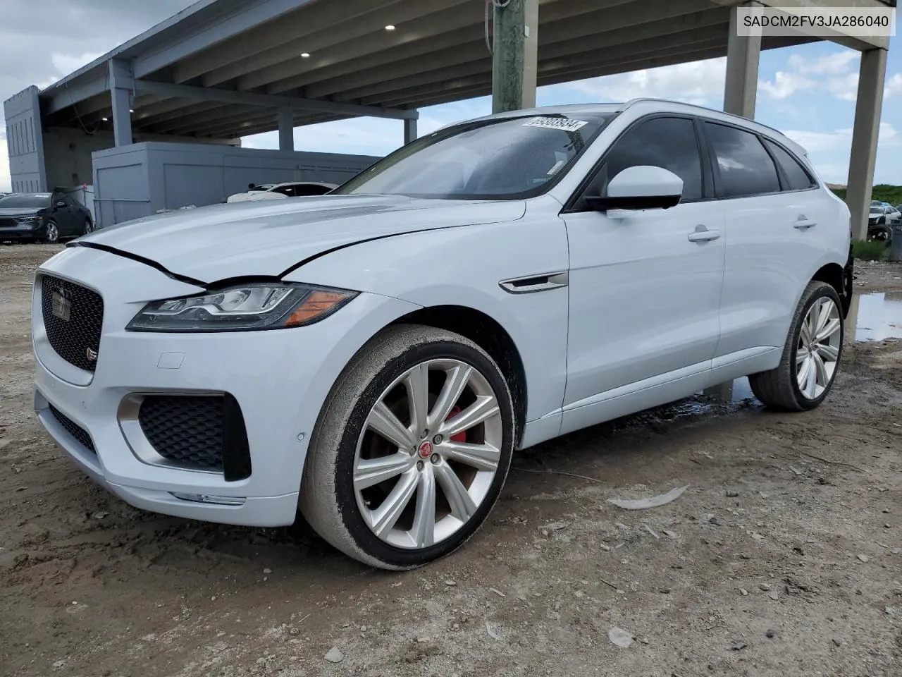 2018 Jaguar F-Pace S VIN: SADCM2FV3JA286040 Lot: 69303934