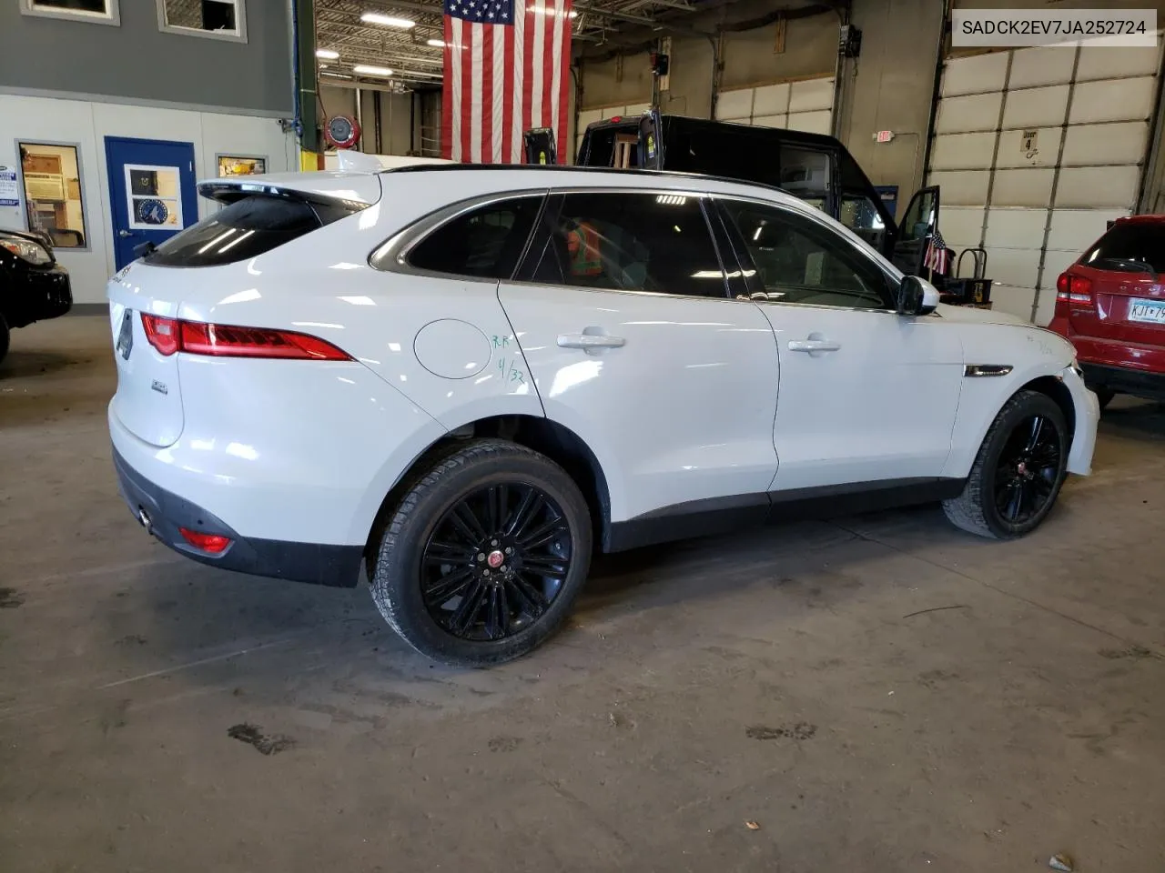 2018 Jaguar F-Pace Prestige VIN: SADCK2EV7JA252724 Lot: 71237194