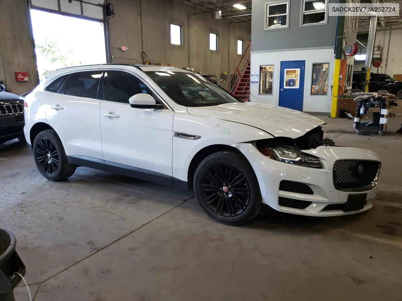 2018 Jaguar F-Pace Prestige VIN: SADCK2EV7JA252724 Lot: 71237194