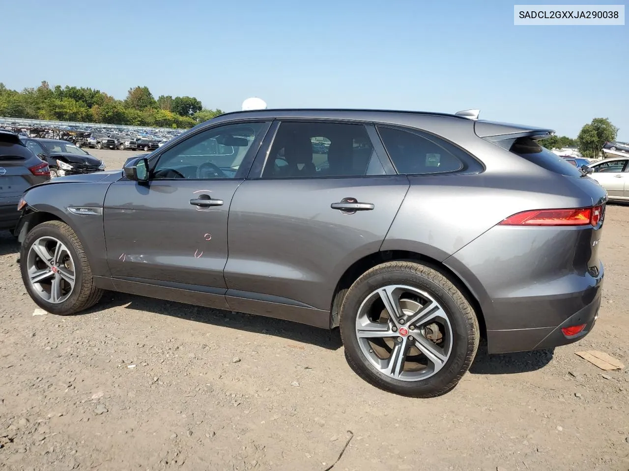 2018 Jaguar F-Pace R - Sport VIN: SADCL2GXXJA290038 Lot: 71338454