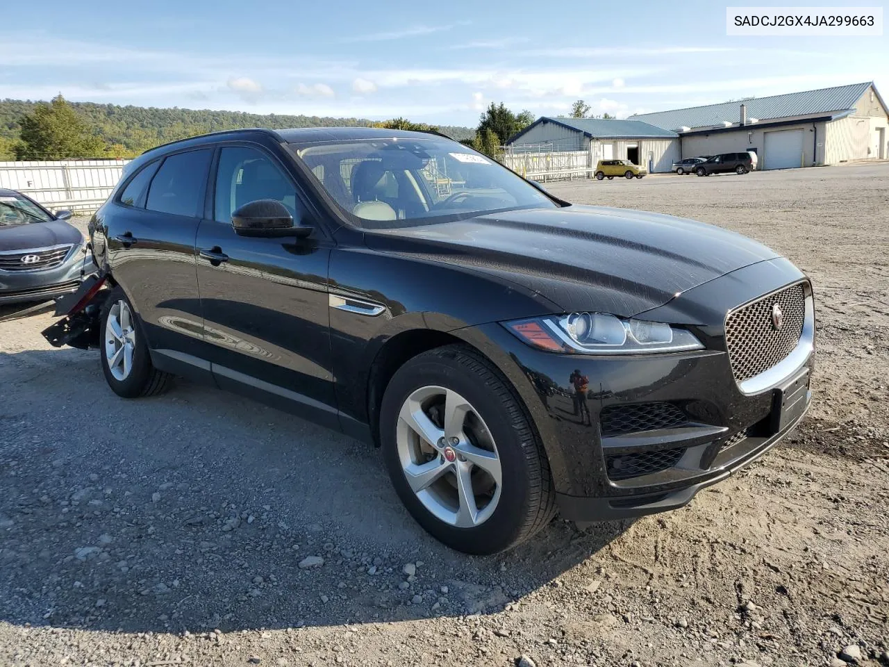 2018 Jaguar F-Pace Premium VIN: SADCJ2GX4JA299663 Lot: 71455894