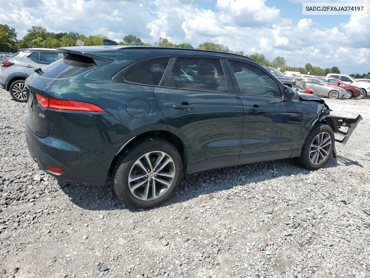 2018 Jaguar F-Pace Premium VIN: SADCJ2FX6JA274197 Lot: 71724274