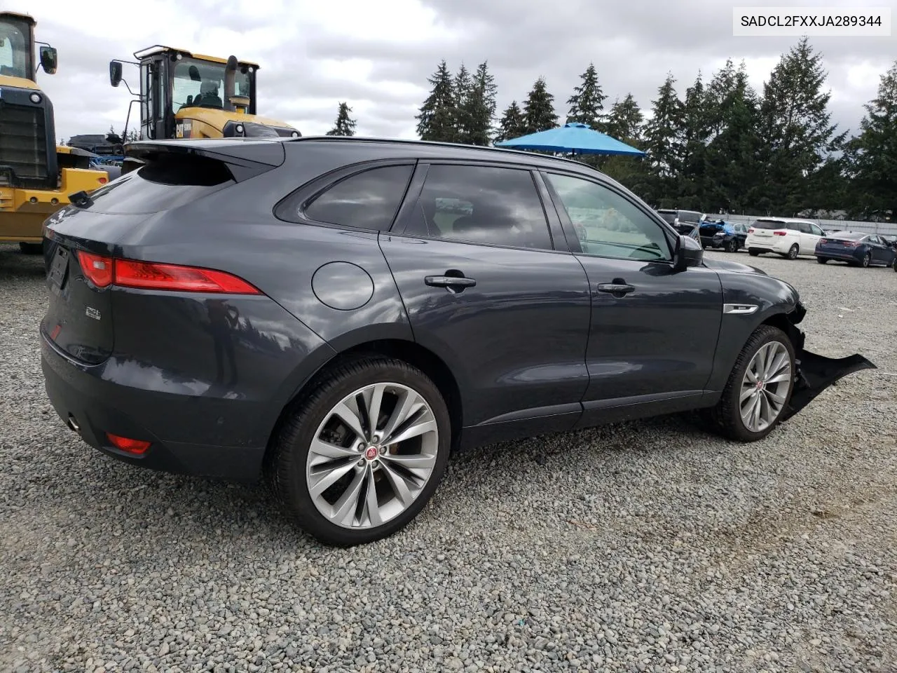 2018 Jaguar F-Pace R - Sport VIN: SADCL2FXXJA289344 Lot: 71959544