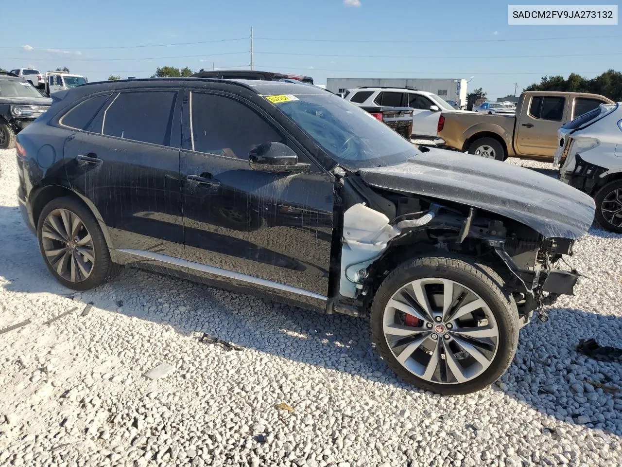 2018 Jaguar F-Pace S VIN: SADCM2FV9JA273132 Lot: 72267234