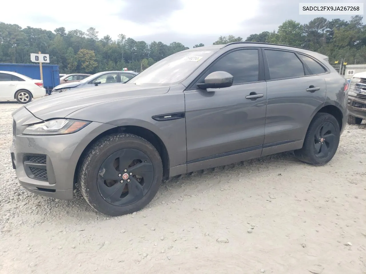 2018 Jaguar F-Pace R - Sport VIN: SADCL2FX9JA267268 Lot: 72698214