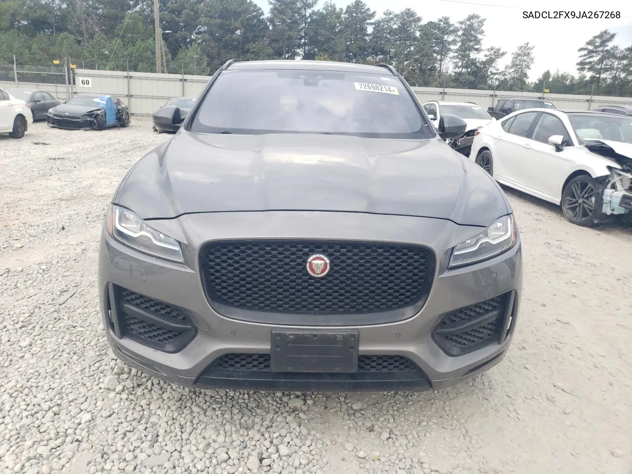 2018 Jaguar F-Pace R - Sport VIN: SADCL2FX9JA267268 Lot: 72698214