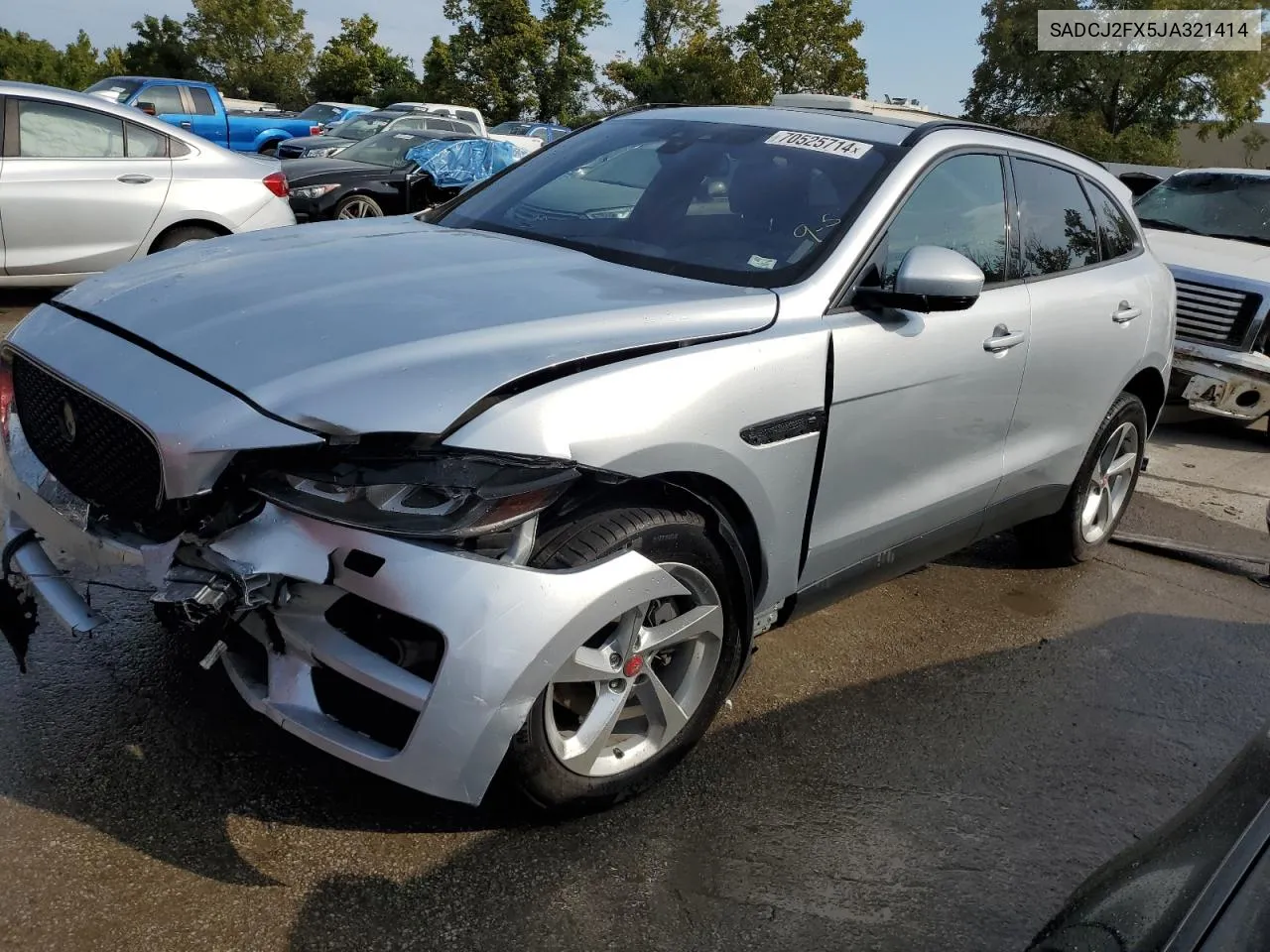 SADCJ2FX5JA321414 2018 Jaguar F-Pace Premium