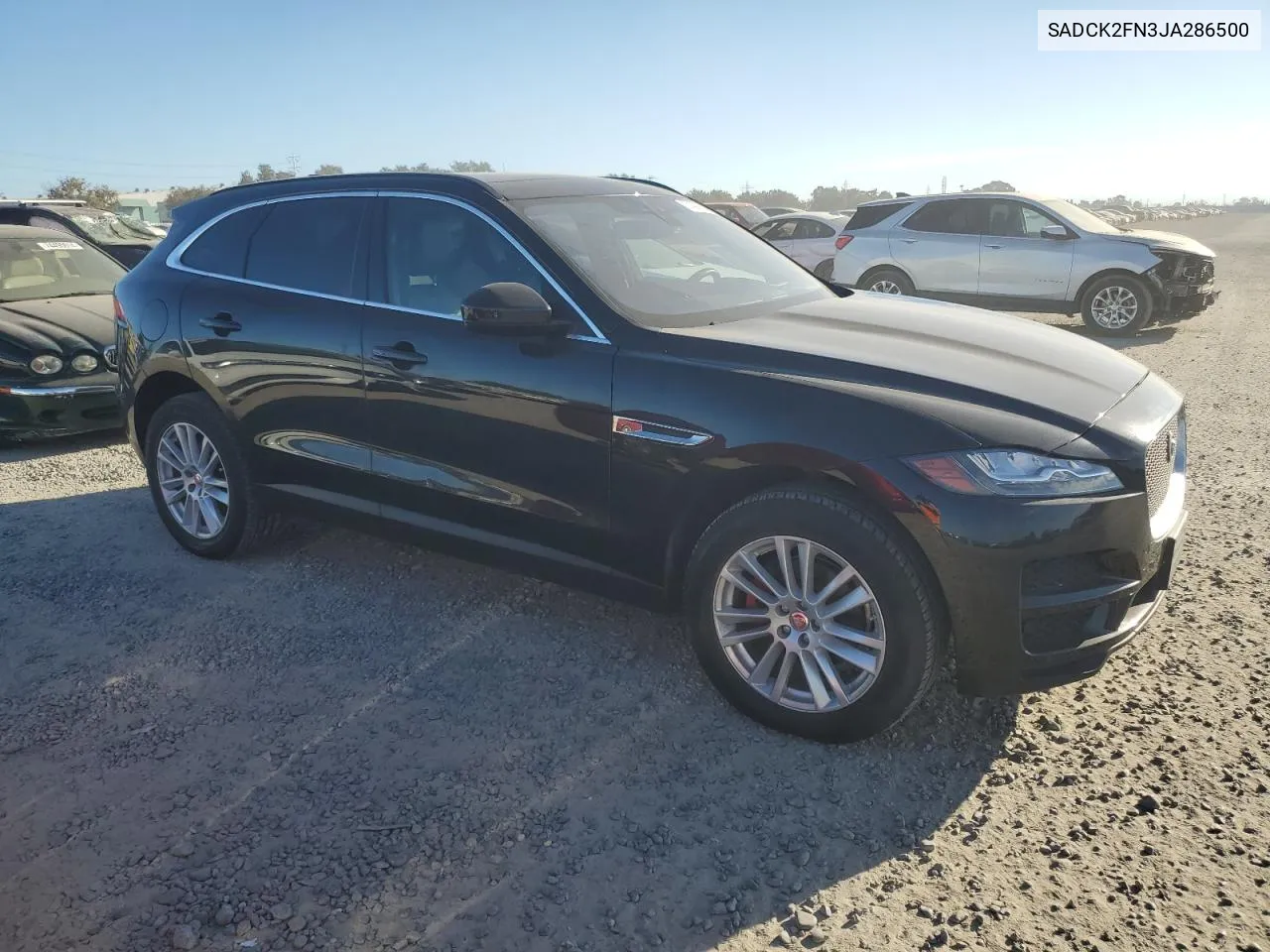 2018 Jaguar F-Pace Prestige VIN: SADCK2FN3JA286500 Lot: 74394564