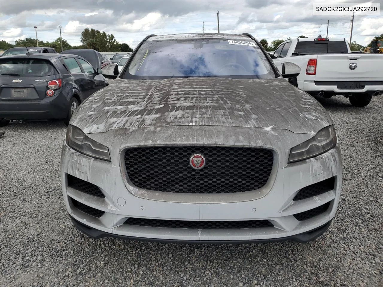 2018 Jaguar F-Pace Prestige VIN: SADCK2GX3JA292720 Lot: 74430804