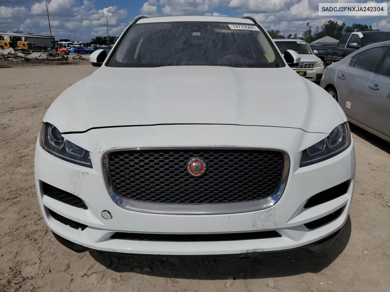 2018 Jaguar F-Pace Premium VIN: SADCJ2FNXJA242304 Lot: 74779584