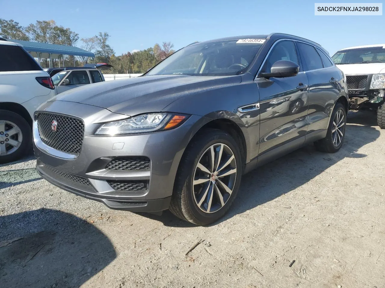 2018 Jaguar F-Pace Prestige VIN: SADCK2FNXJA298028 Lot: 78246354