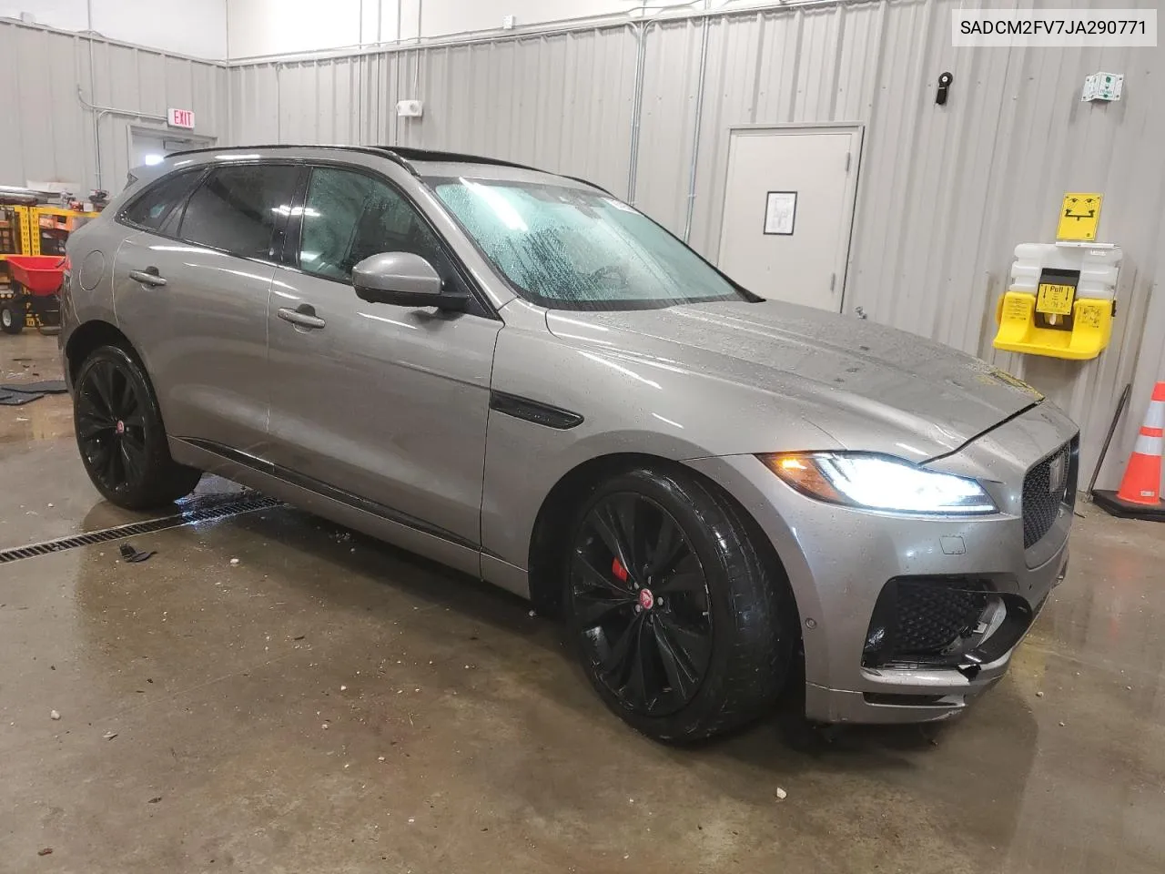 2018 Jaguar F-Pace S VIN: SADCM2FV7JA290771 Lot: 79742594