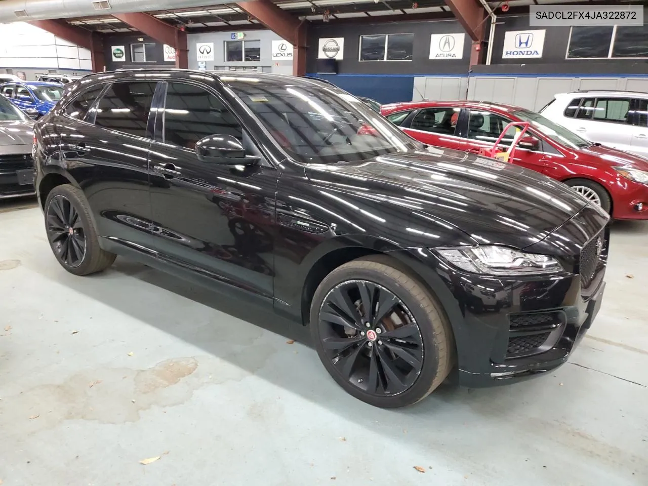 2018 Jaguar F-Pace R - Sport VIN: SADCL2FX4JA322872 Lot: 80439904