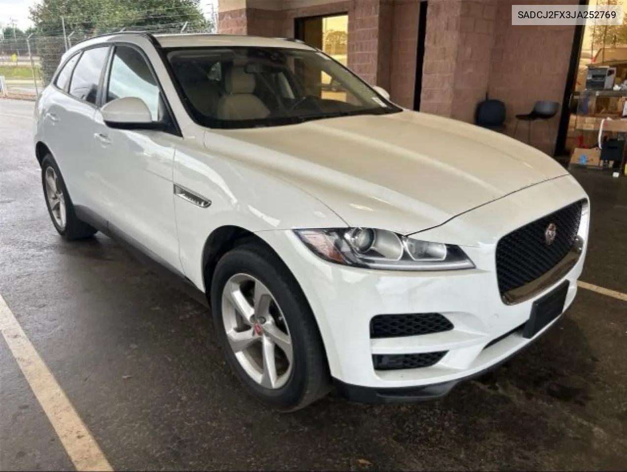 2018 Jaguar F-Pace Premium VIN: SADCJ2FX3JA252769 Lot: 80662504