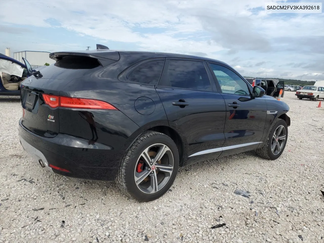 2019 Jaguar F-Pace S VIN: SADCM2FV3KA392618 Lot: 60941454