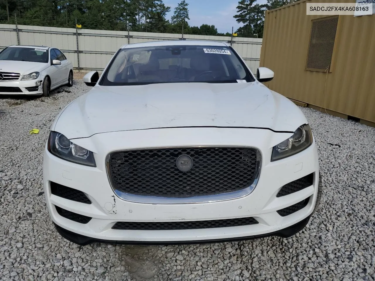 2019 Jaguar F-Pace Premium VIN: SADCJ2FX4KA608163 Lot: 63028054