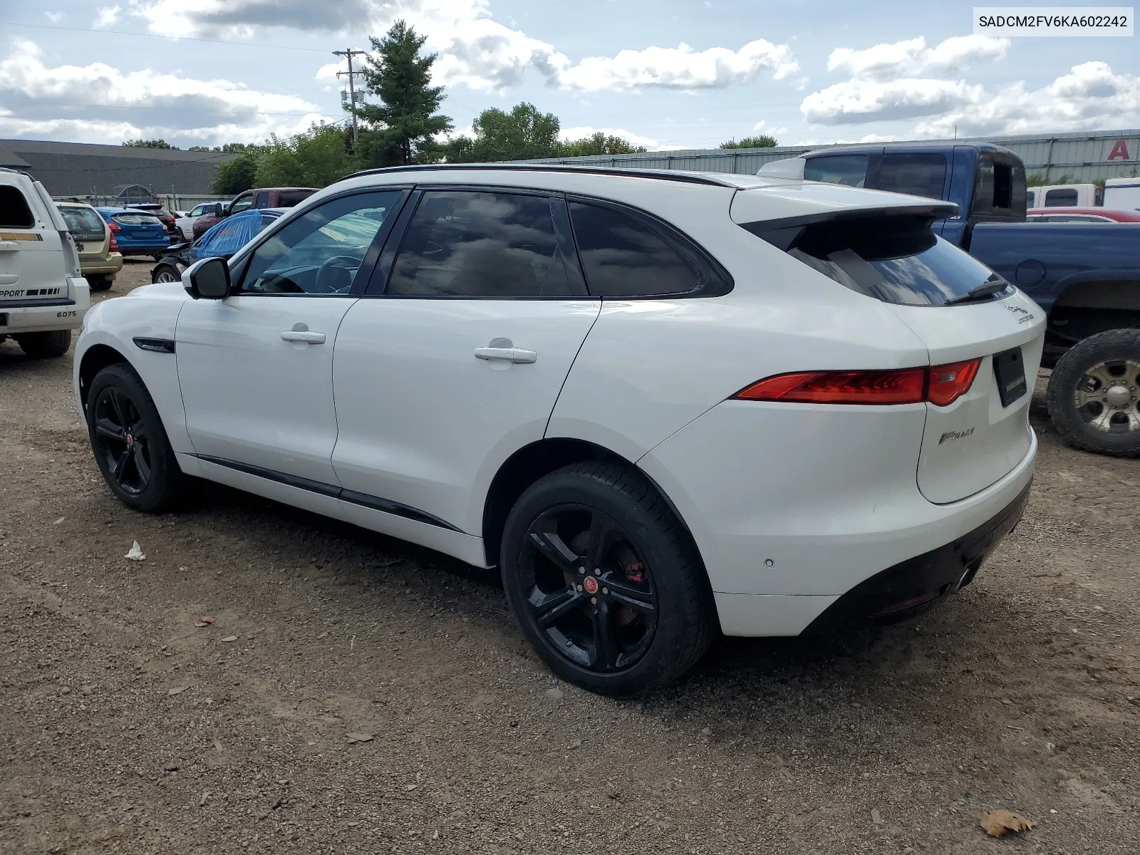 2019 Jaguar F-Pace S VIN: SADCM2FV6KA602242 Lot: 67865544