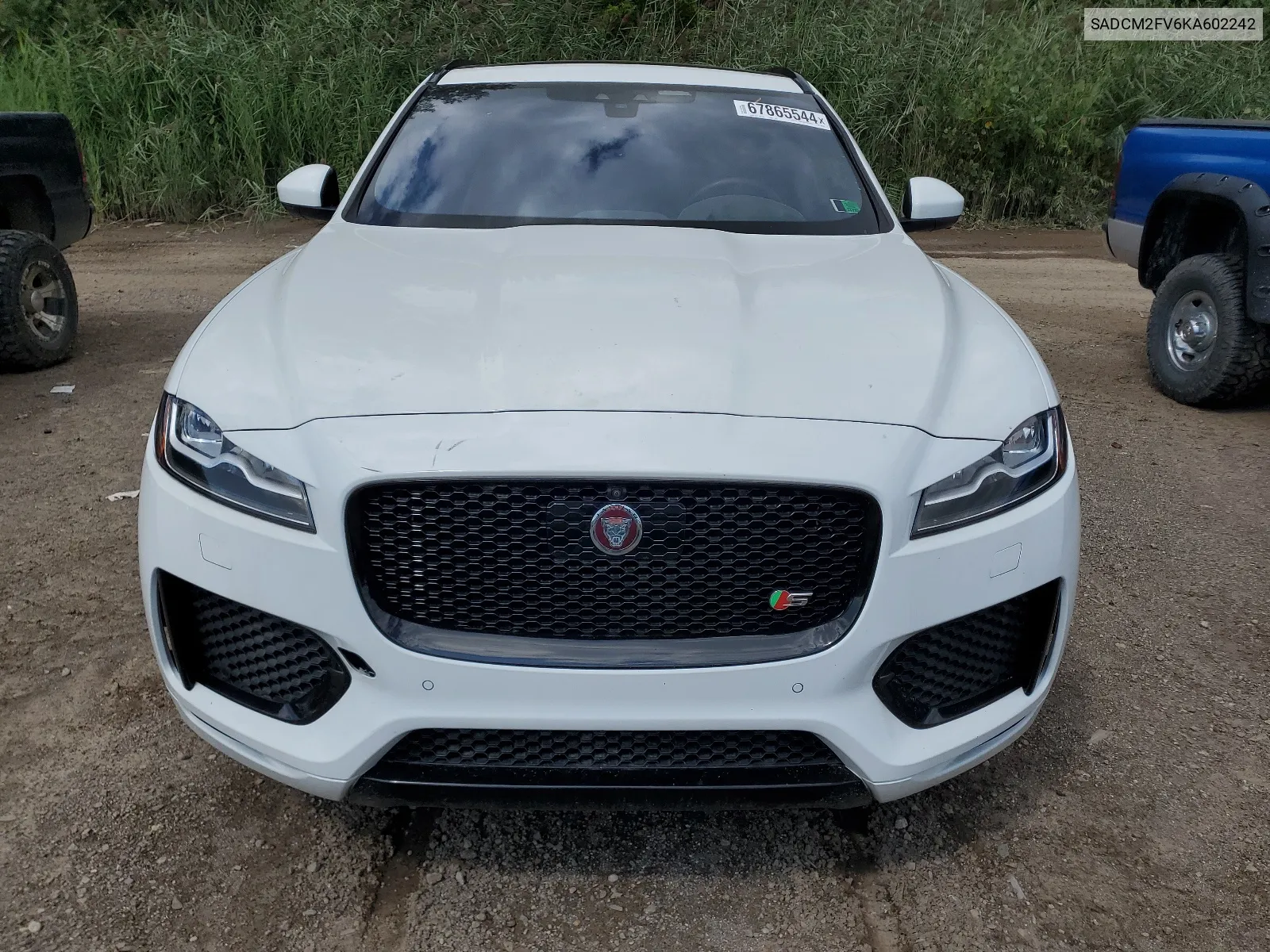 2019 Jaguar F-Pace S VIN: SADCM2FV6KA602242 Lot: 67865544