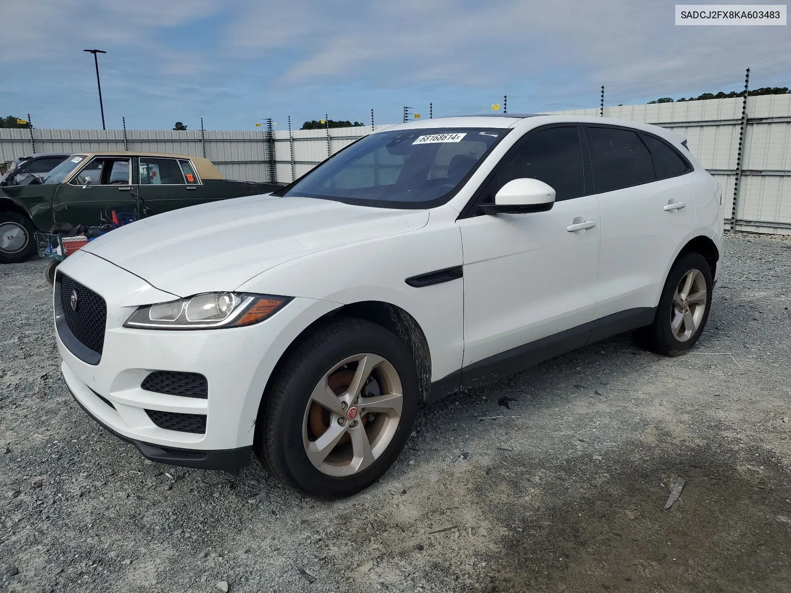 2019 Jaguar F-Pace Premium VIN: SADCJ2FX8KA603483 Lot: 68168614