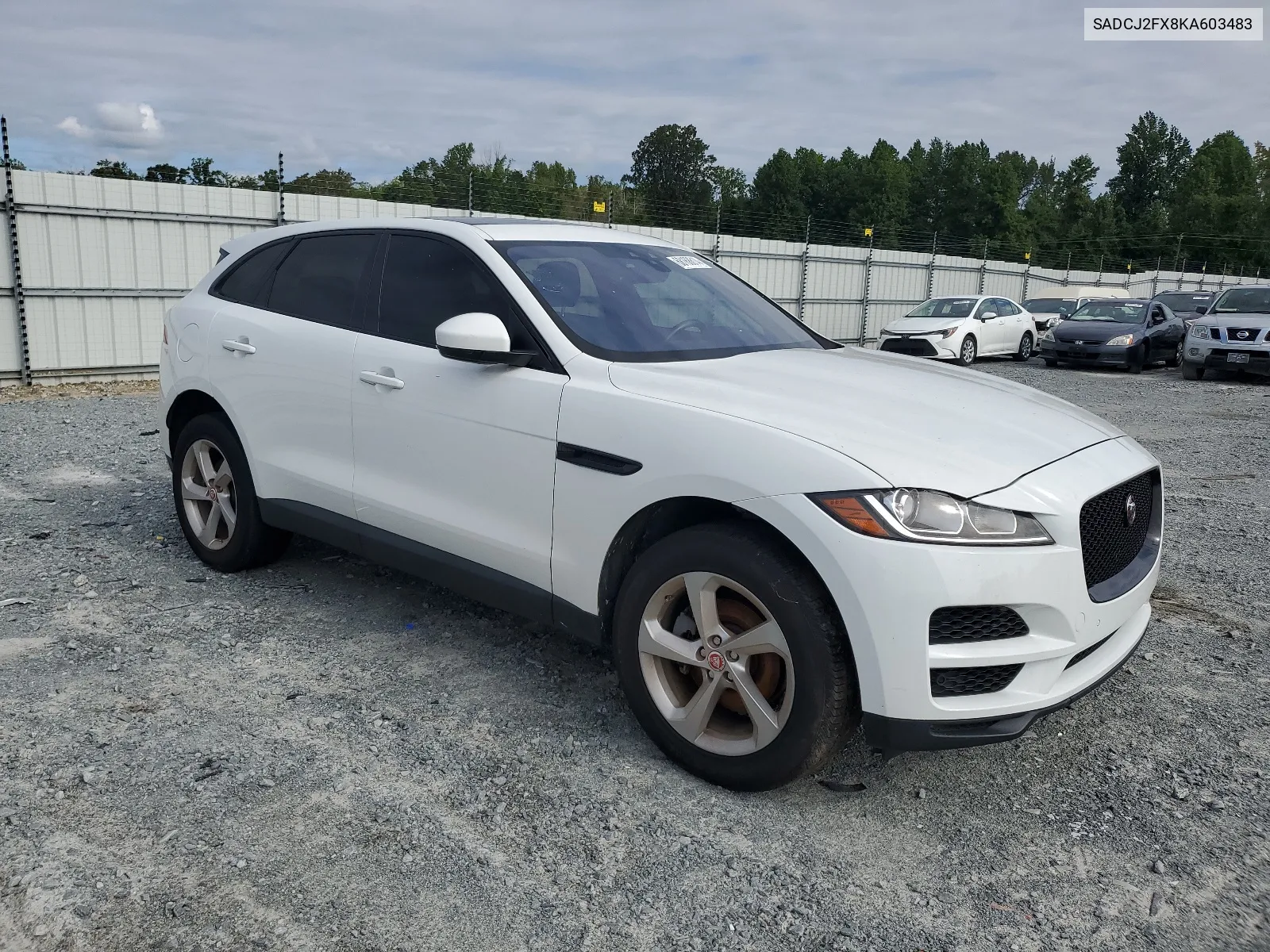 2019 Jaguar F-Pace Premium VIN: SADCJ2FX8KA603483 Lot: 68168614