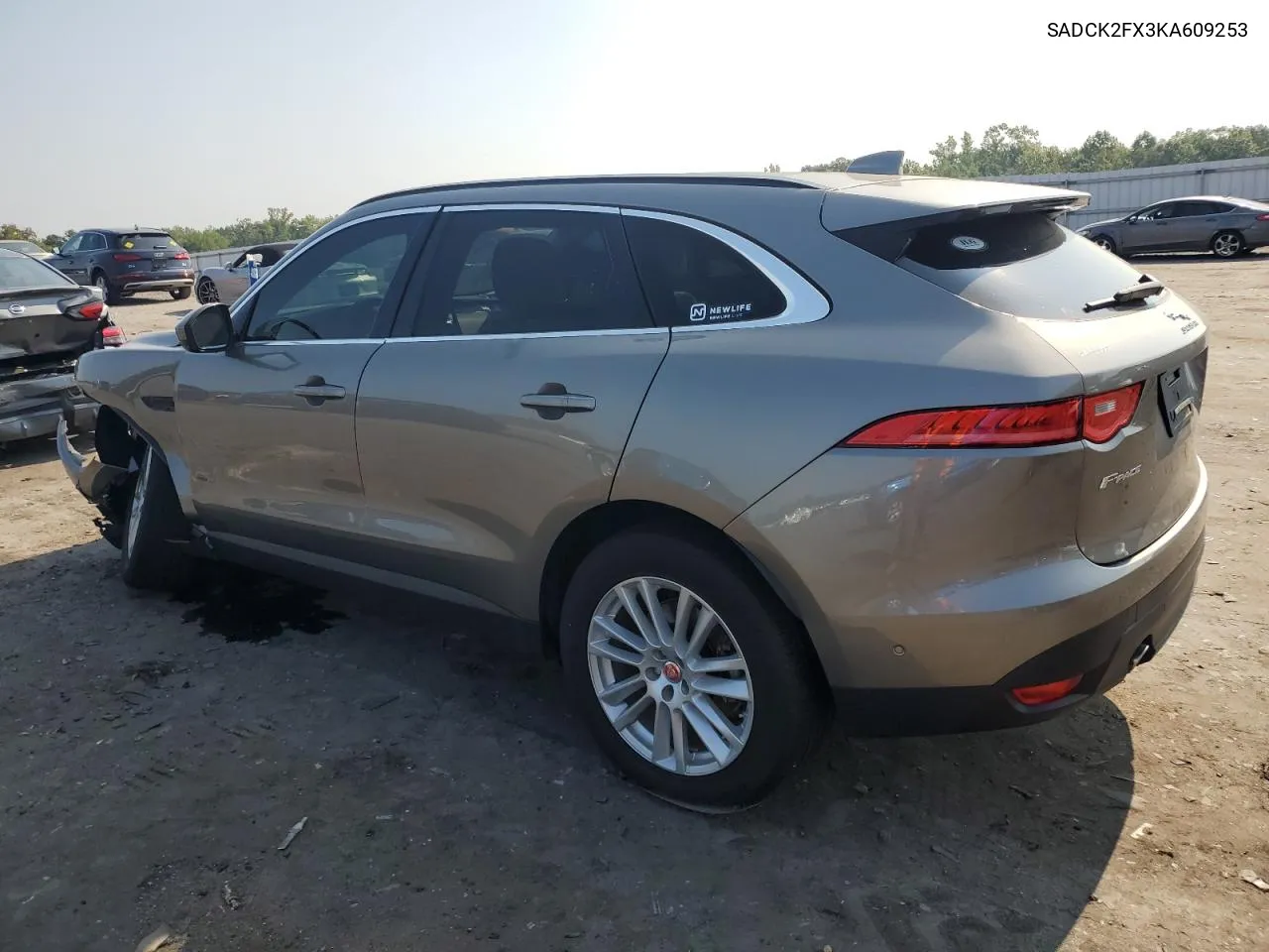 2019 Jaguar F-Pace Prestige VIN: SADCK2FX3KA609253 Lot: 68859854