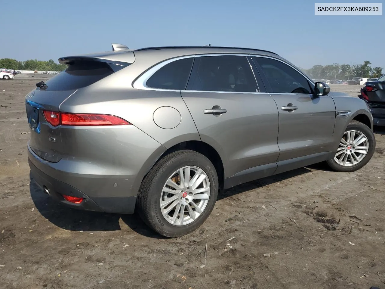 2019 Jaguar F-Pace Prestige VIN: SADCK2FX3KA609253 Lot: 68859854