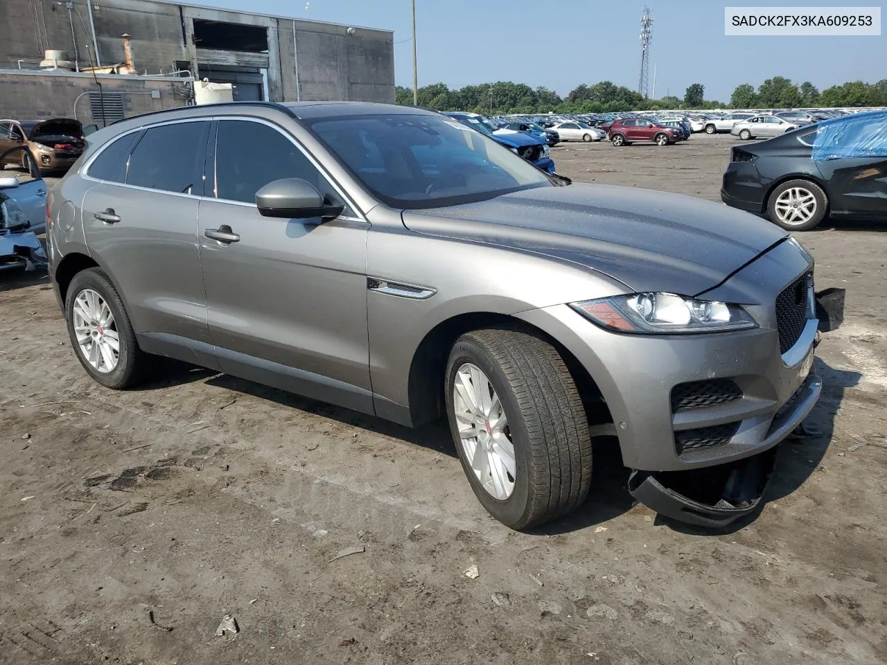 2019 Jaguar F-Pace Prestige VIN: SADCK2FX3KA609253 Lot: 68859854