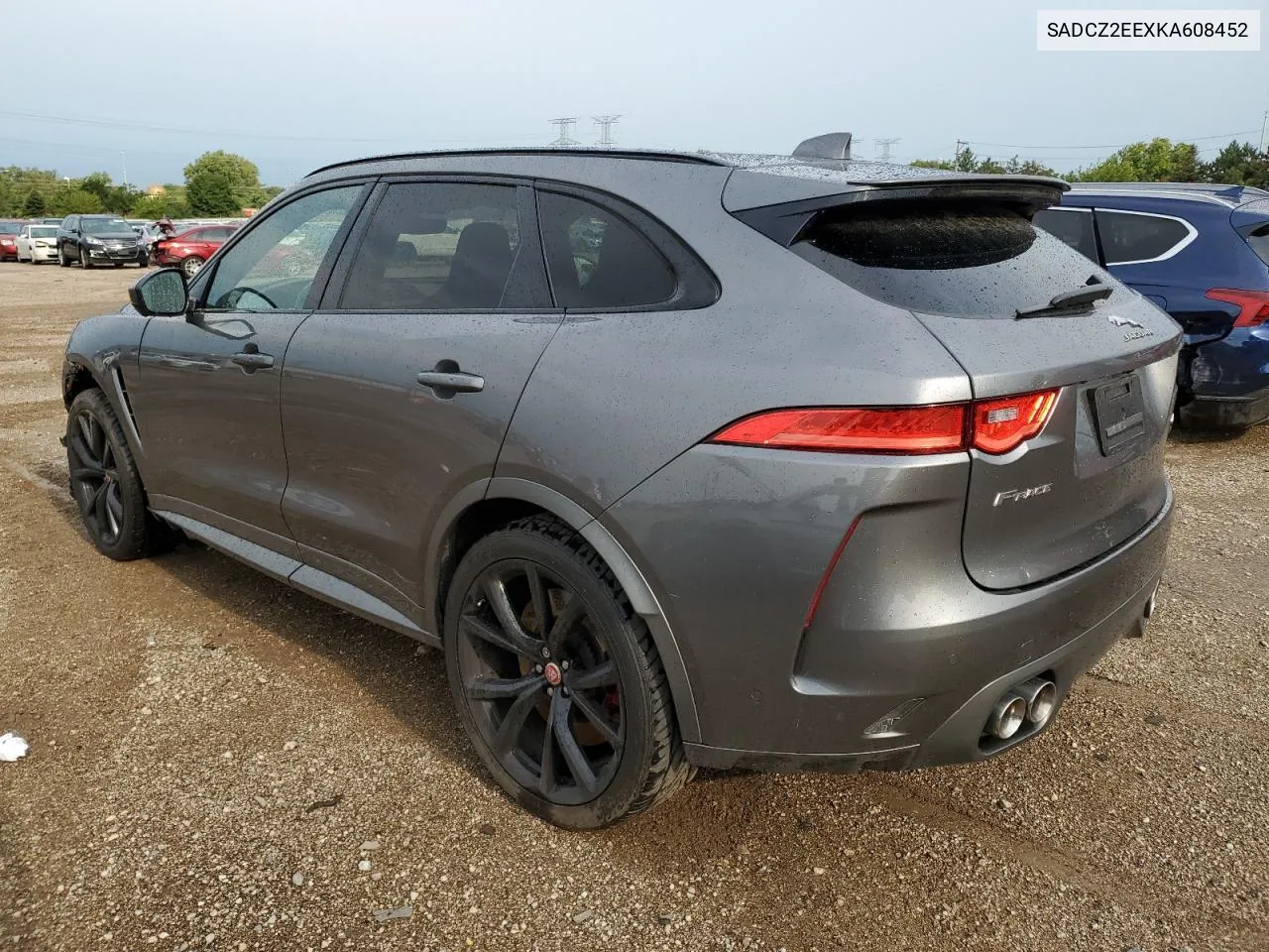 2019 Jaguar F-Pace Svr VIN: SADCZ2EEXKA608452 Lot: 69069534