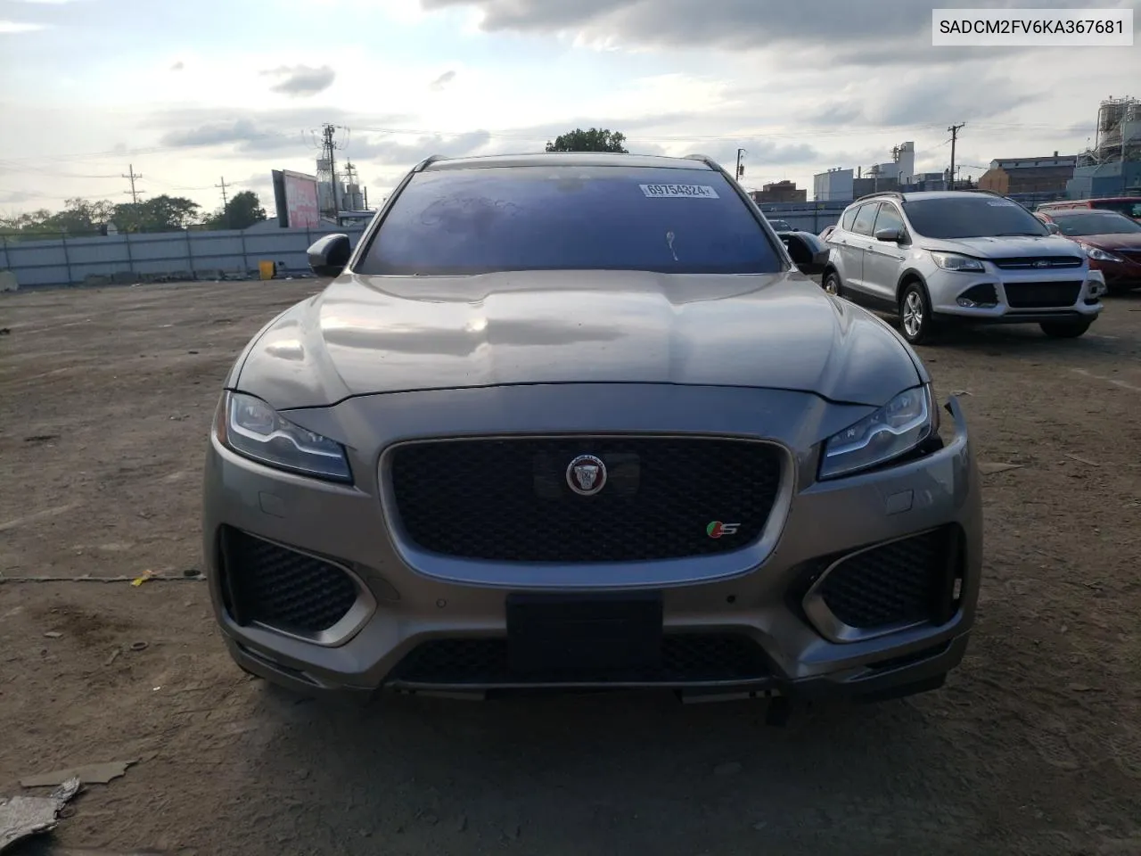 2019 Jaguar F-Pace S VIN: SADCM2FV6KA367681 Lot: 69754324