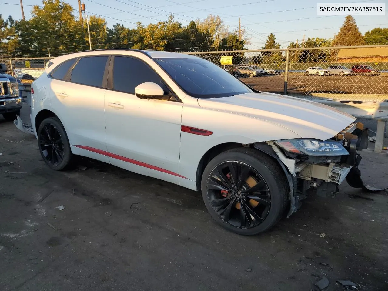 SADCM2FV2KA357519 2019 Jaguar F-Pace S