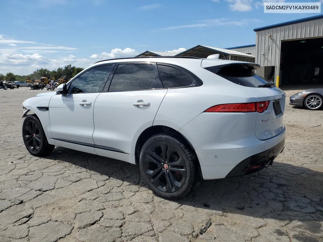 SADCM2FV1KA393489 2019 Jaguar F-Pace S