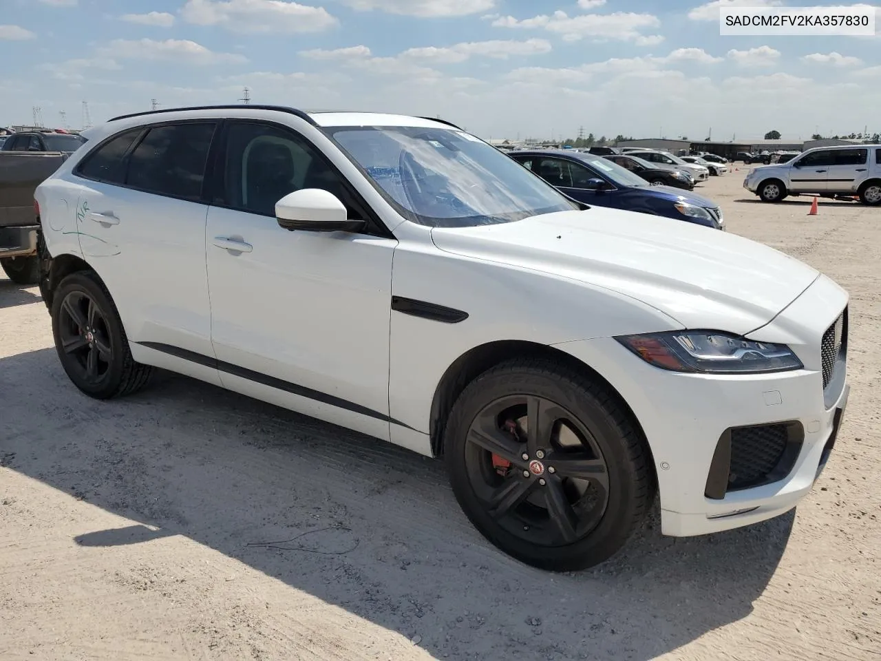 2019 Jaguar F-Pace S VIN: SADCM2FV2KA357830 Lot: 71917464