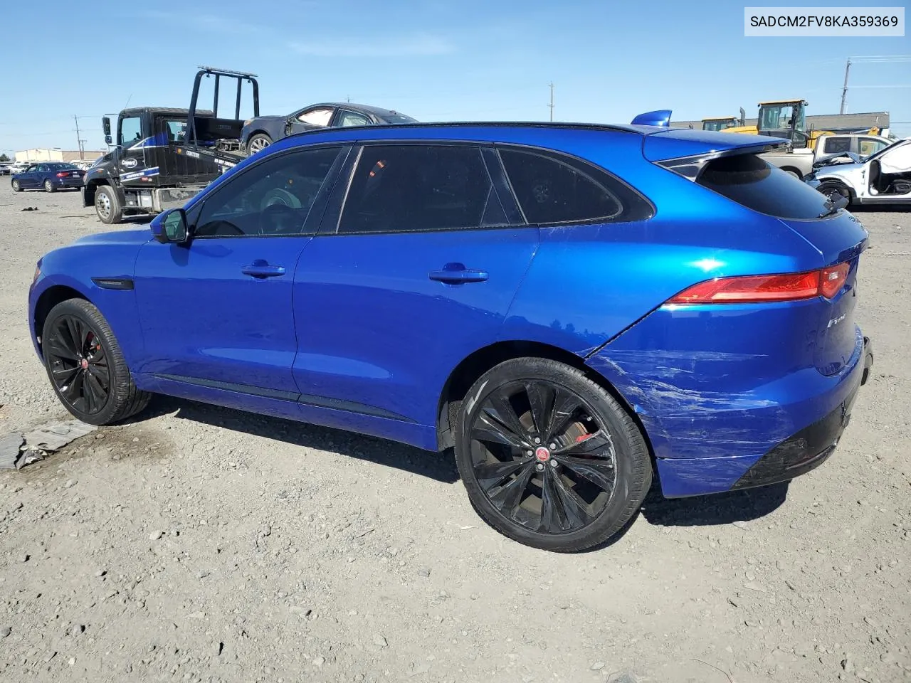 2019 Jaguar F-Pace S VIN: SADCM2FV8KA359369 Lot: 72051014