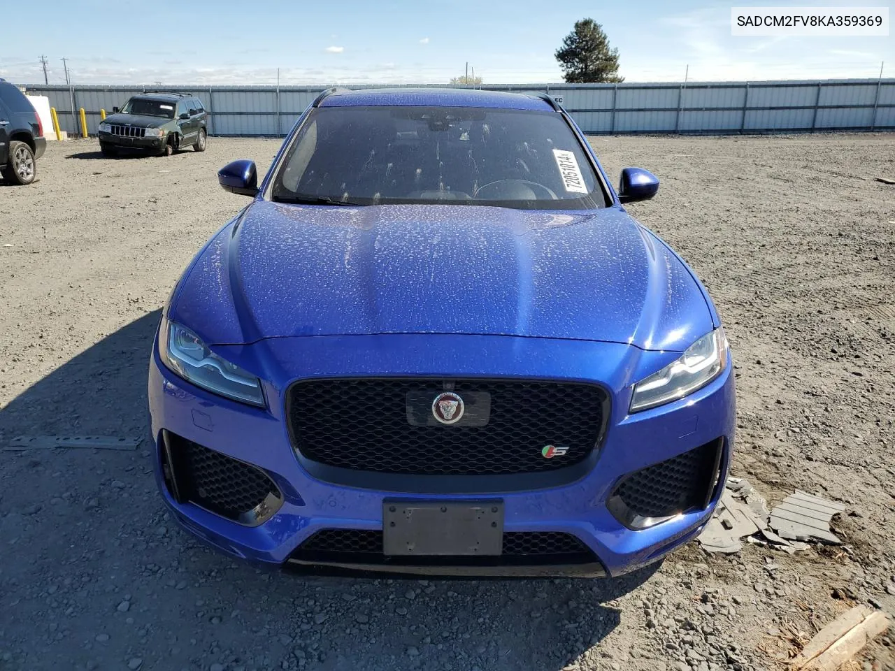 SADCM2FV8KA359369 2019 Jaguar F-Pace S