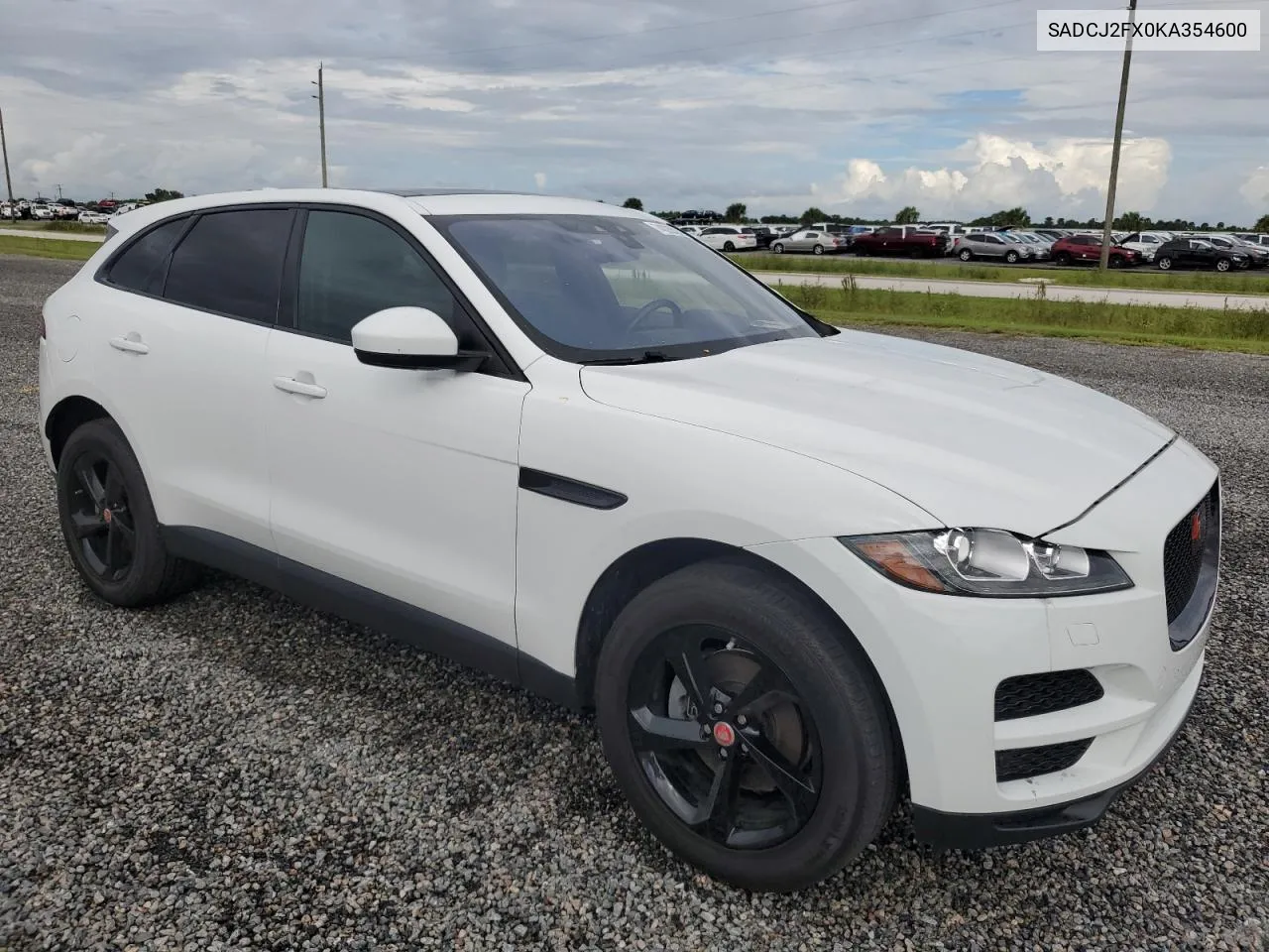 2019 Jaguar F-Pace Premium VIN: SADCJ2FX0KA354600 Lot: 74025524