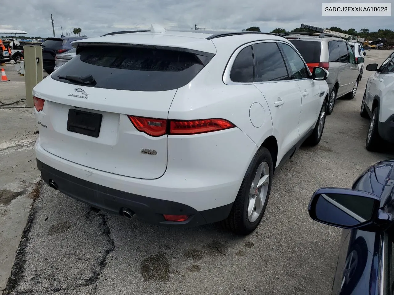 2019 Jaguar F-Pace Premium VIN: SADCJ2FXXKA610628 Lot: 74030654