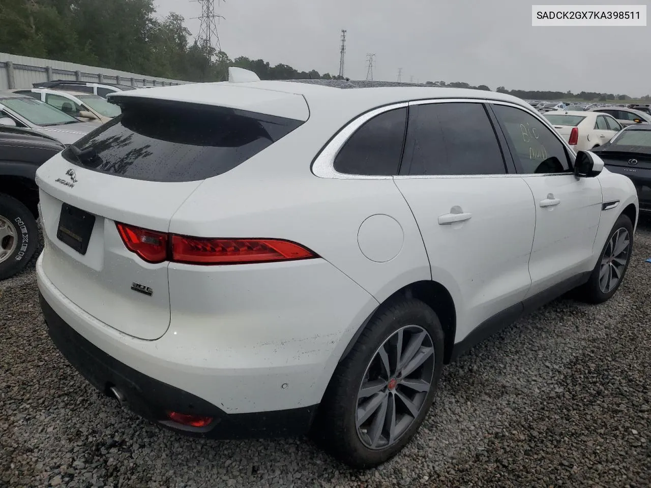 2019 Jaguar F-Pace Prestige VIN: SADCK2GX7KA398511 Lot: 74334024