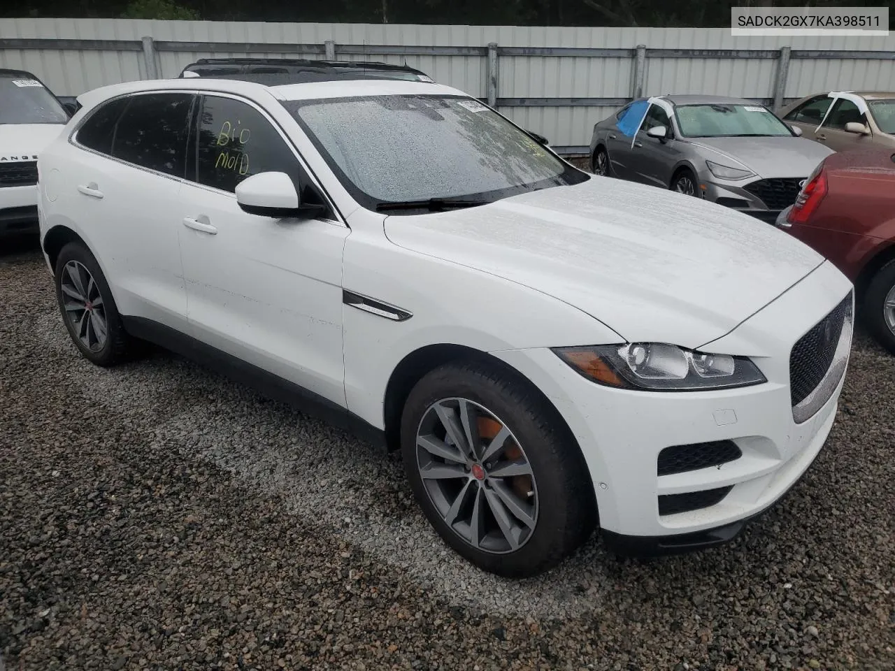 2019 Jaguar F-Pace Prestige VIN: SADCK2GX7KA398511 Lot: 74334024