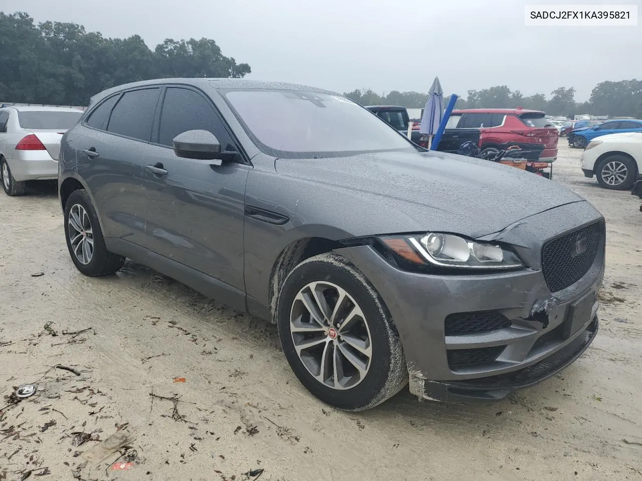 2019 Jaguar F-Pace Premium VIN: SADCJ2FX1KA395821 Lot: 74383044