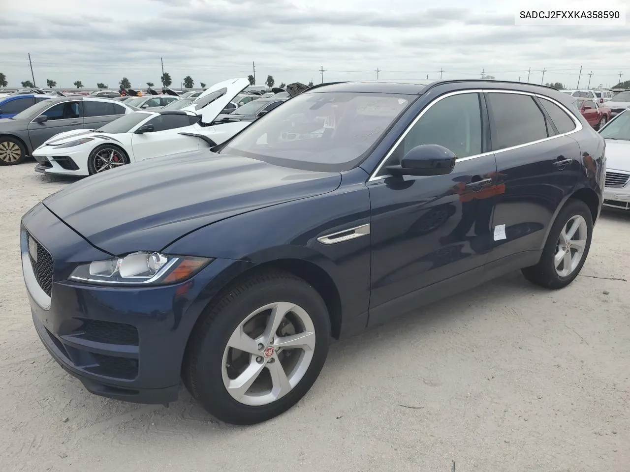 2019 Jaguar F-Pace Premium VIN: SADCJ2FXXKA358590 Lot: 76328664