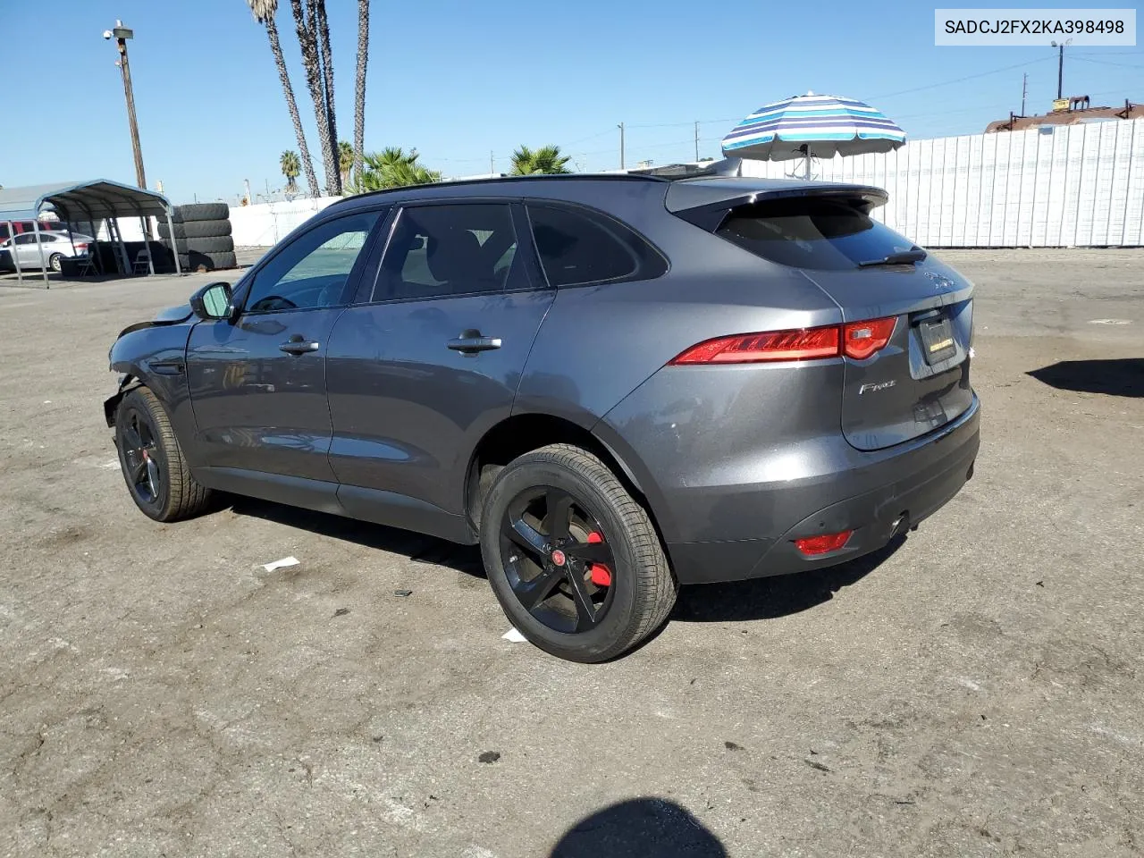 2019 Jaguar F-Pace Premium VIN: SADCJ2FX2KA398498 Lot: 77470554