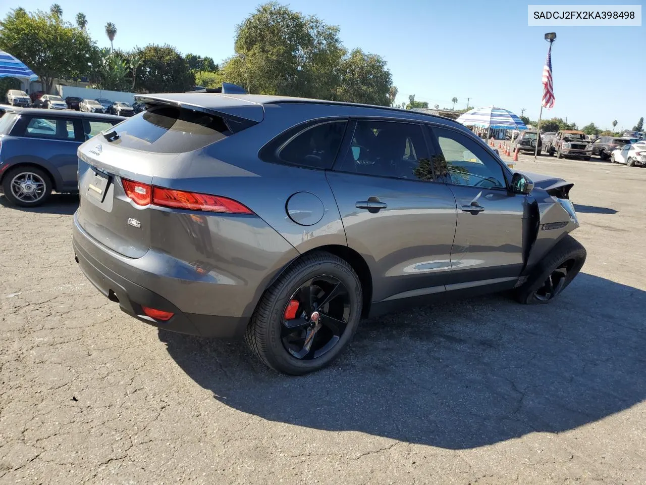 2019 Jaguar F-Pace Premium VIN: SADCJ2FX2KA398498 Lot: 77470554