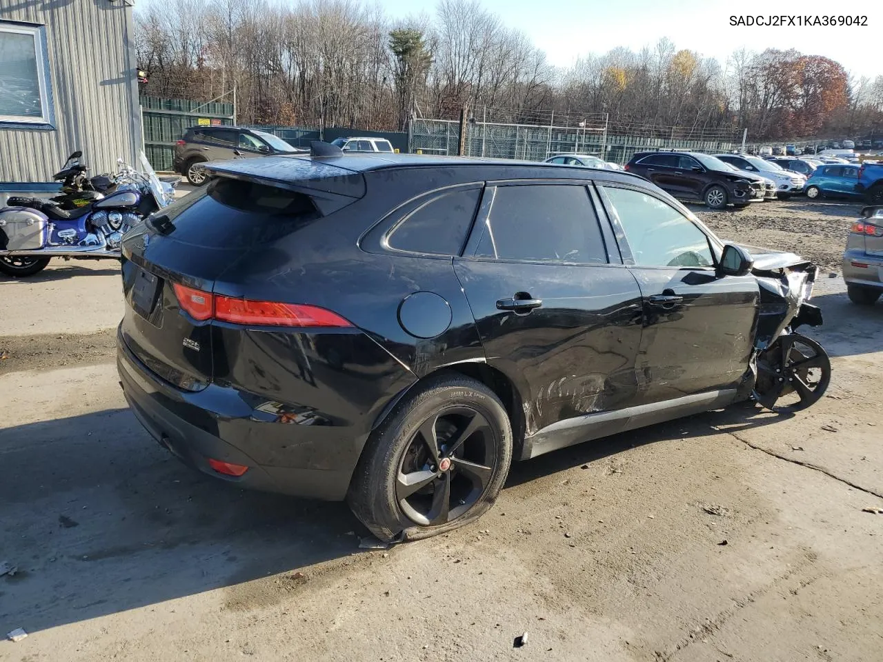 2019 Jaguar F-Pace Premium VIN: SADCJ2FX1KA369042 Lot: 79265934