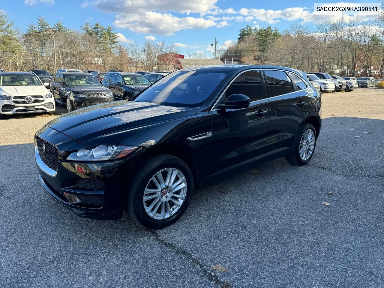 2019 Jaguar F-Pace Prestige VIN: SADCK2GX9KA390541 Lot: 80538594