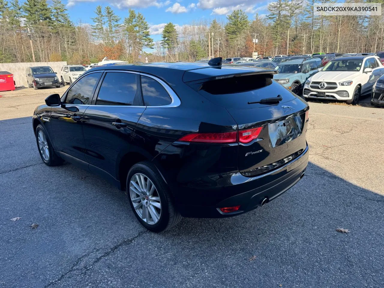 2019 Jaguar F-Pace Prestige VIN: SADCK2GX9KA390541 Lot: 80538594