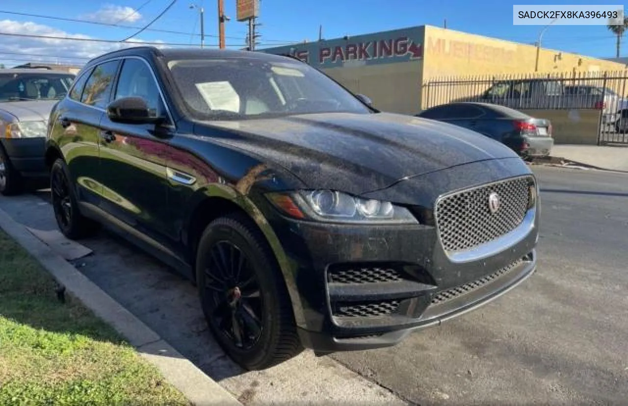 2019 Jaguar F-Pace Prestige VIN: SADCK2FX8KA396493 Lot: 80727634