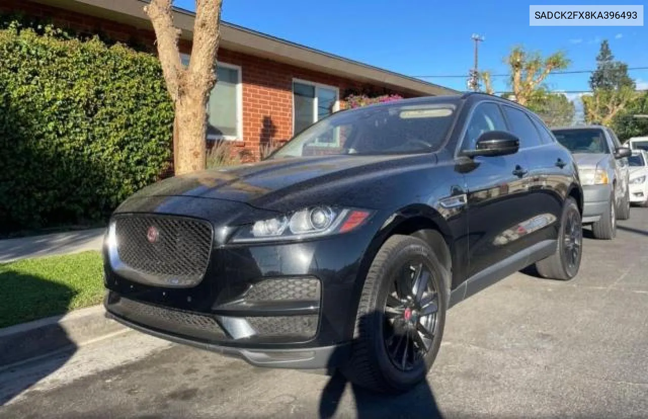 2019 Jaguar F-Pace Prestige VIN: SADCK2FX8KA396493 Lot: 80727634