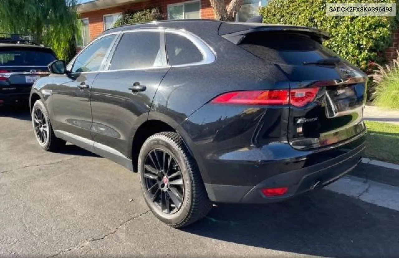 2019 Jaguar F-Pace Prestige VIN: SADCK2FX8KA396493 Lot: 80727634